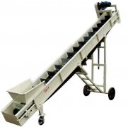 大傾角皮帶輸送機的結構、特點